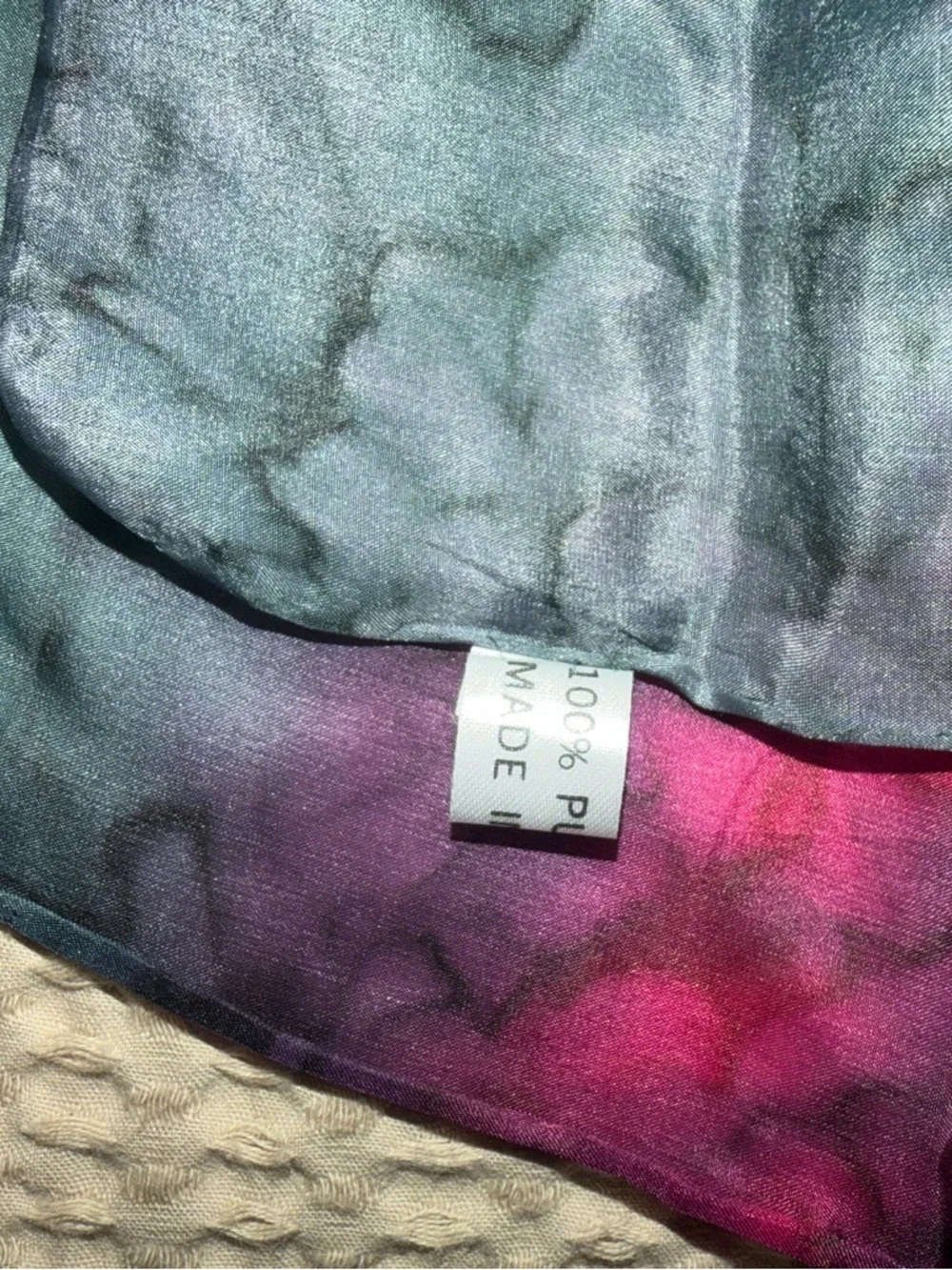 Silk scarf